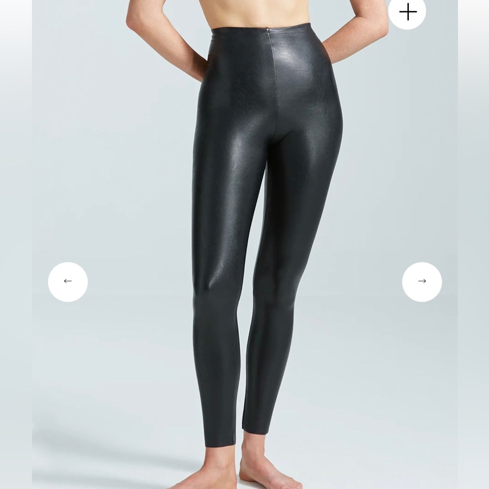 COMMANDO FAUX LEATHER LEGGINGS NWOT